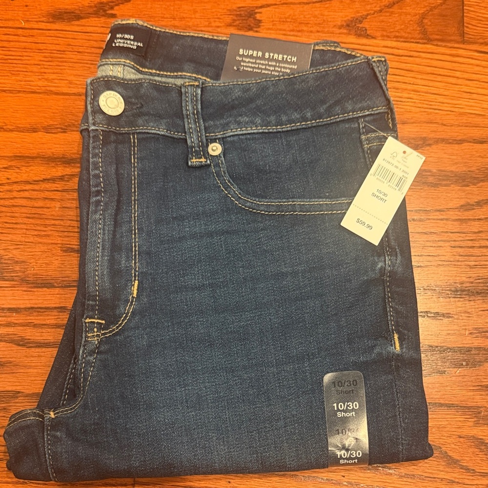 GAP Women's Dark Indigo Jeggings